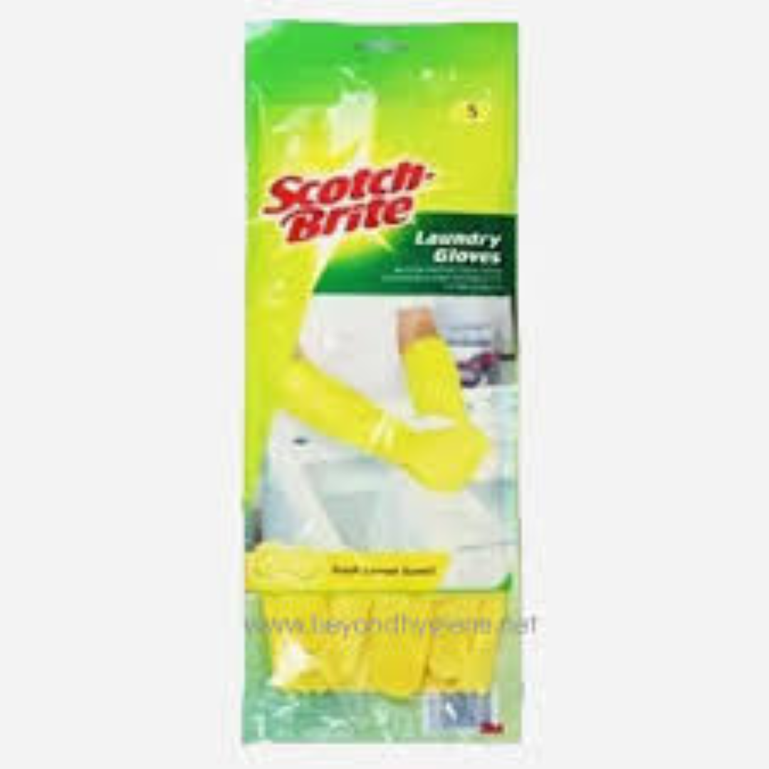 SCOTCH BRITE B/ROOM&LAUNDRY GLOVES SMALL